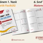 Matematik 1. Dönem 1. Yazılı – 6. Sınıf Örnek Sorular