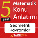 Temel Geometrik Şekiller Konu Anlatımı