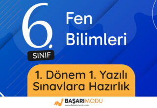 6. Sınıf Fen Bilimleri Dersi 1. Dönem 1. Yazılıya Hazırlık Çalışma Kağıdı