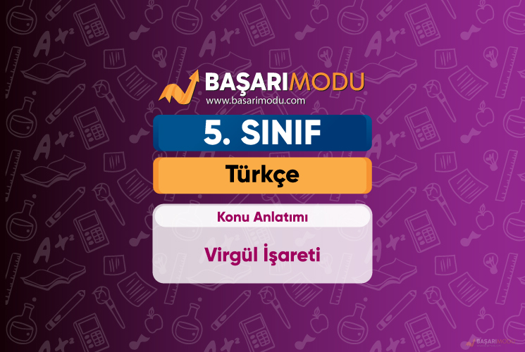 Virgül İşareti Konu Anlatımı